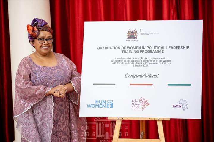 Pursue Leadership Positions At All Levels, First Lady Margaret Kenyatta Encourages Women